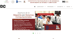Desktop Screenshot of dsc.itmorelia.edu.mx